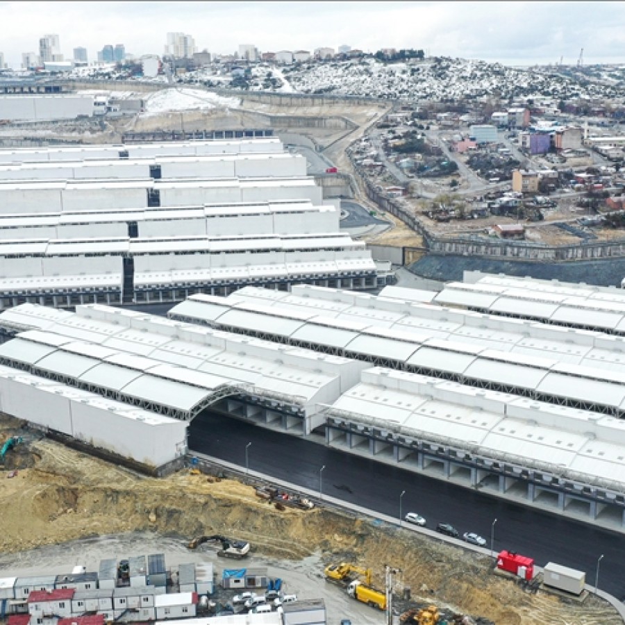 BAŞAKŞEHİR YENİ HAL ŞANTİYESİ