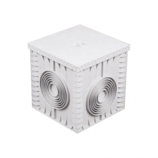 30x30 PVC Küp Rögar Kutusu