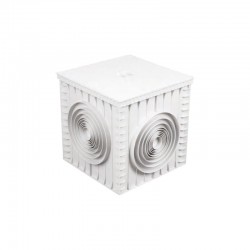 40x40 PVC Küp Rögar Kutusu