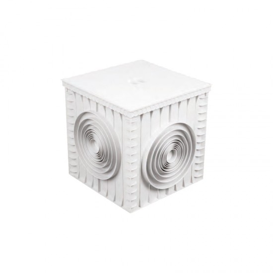 40x40 PVC Küp Rögar Kutusu